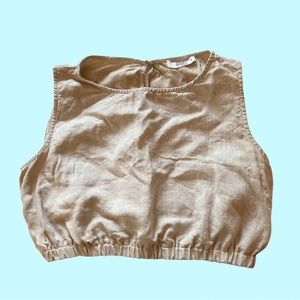 DISSH Dylan Crop Top, Natural